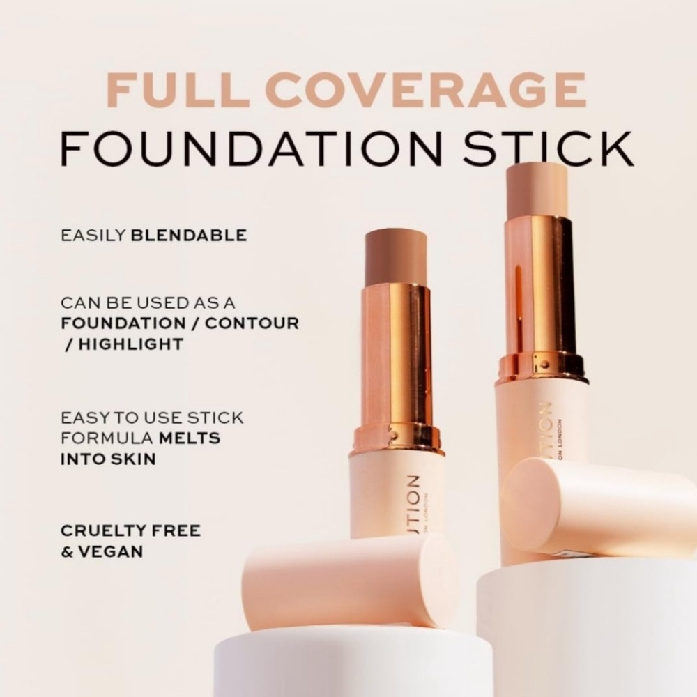 Revolution Makeup Fast Base Foundation Stick - Picture 3 of 8